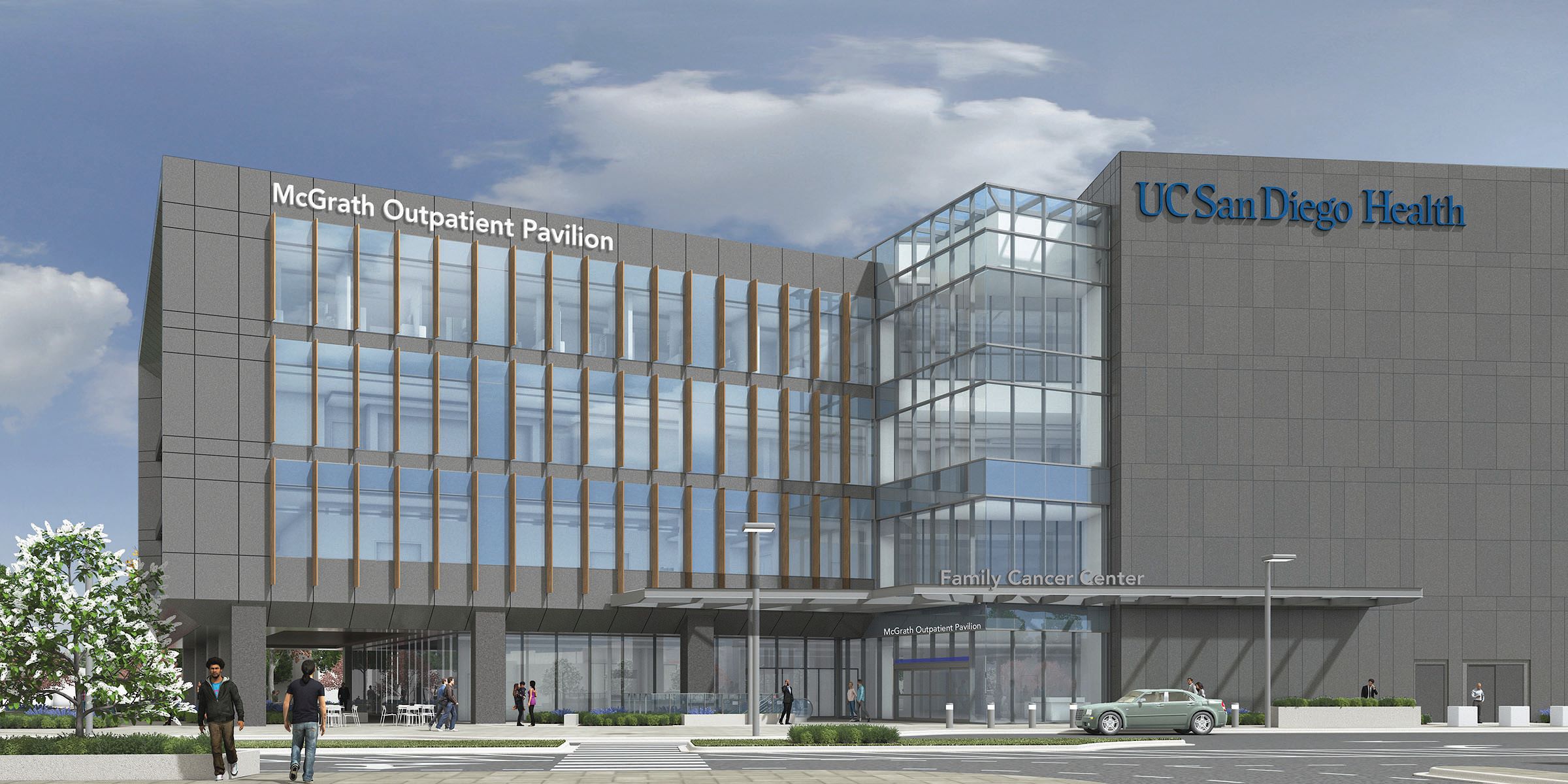 Rendering of McGrath Outpatient Pavilion