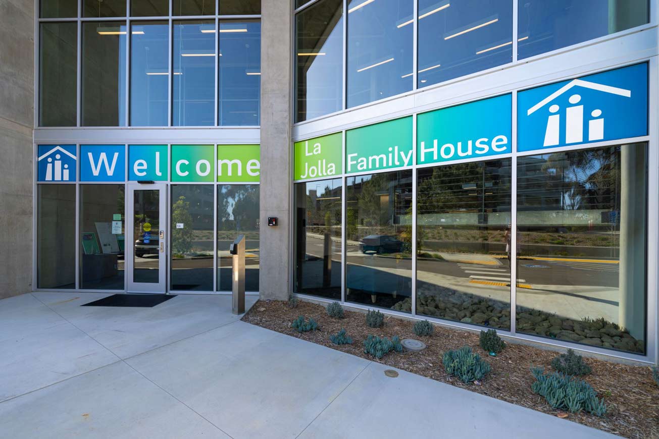 front entrance
